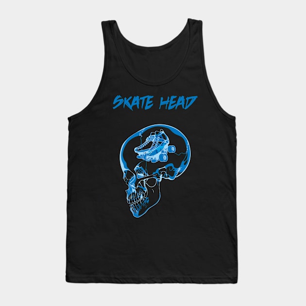 Skate Head Tank Top by GiveNoFox